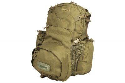 Viper Mini MOLLE Pack (Coyote Tan) - Detail Image 1 © Copyright Zero One Airsoft