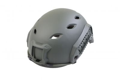 MFH ABS Fast Para Helmet (Olive) - Detail Image 1 © Copyright Zero One Airsoft