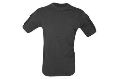Viper Tactical T-Shirt (Black) - Size Large - Detail Image 1 © Copyright Zero One Airsoft