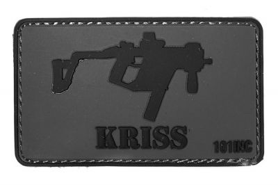 101 Inc PVC Velcro Patch &quotKRISS Vector" - Detail Image 1 © Copyright Zero One Airsoft