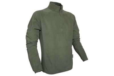 Viper Elite Mid-Layer Fleece (Olive) - Size Small - Detail Image 1 © Copyright Zero One Airsoft