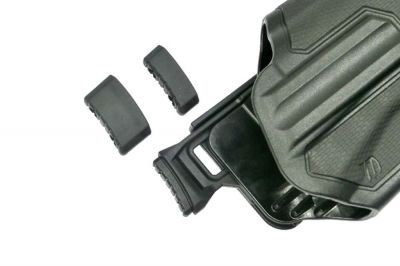 Blackhawk Omnivore Multi-Fit Holster for Pistols with SureFire X300 Left Hand - Detail Image 1 © Copyright Zero One Airsoft