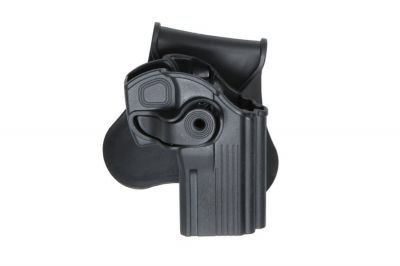 ASG Rigid Polymer Holster for C75D (Black) - Detail Image 1 &copy; Copyright Zero One Airsoft