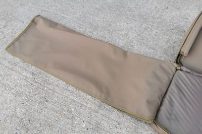 Humvee Rifle Case with Side Pouches & Shooting Mat (Tan) - Detail Image 4 © Copyright Zero One Airsoft