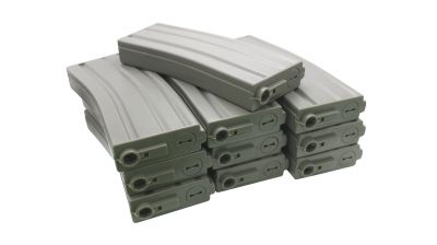 Ares Expendable AEG Mag for M4 85rds Box of 10 - Detail Image 1 © Copyright Zero One Airsoft