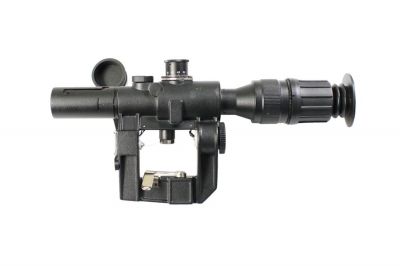 ZO 4x26 Red Illuminating Scope for SVD - Detail Image 1 © Copyright Zero One Airsoft