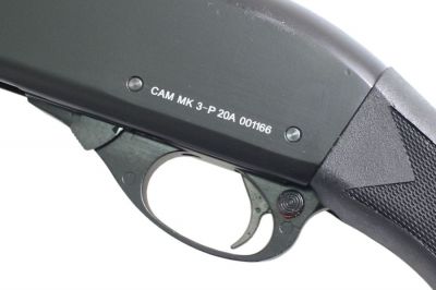 APS CO2 CAM870 MKIII Police Shotgun (Black) - Detail Image 7 © Copyright Zero One Airsoft