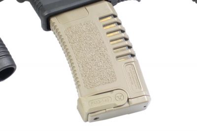 Ares AEG Mag for M4 140rds (Dark Earth) - Detail Image 4 © Copyright Zero One Airsoft