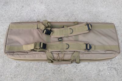 Humvee Rifle Case with Side Pouches & Shooting Mat (Tan) - Detail Image 6 © Copyright Zero One Airsoft