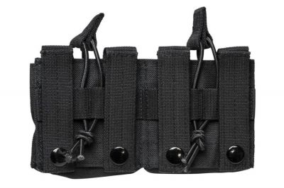 NCS VISM MOLLE Double Mag Pouch for .308 & 7.62 (Black) - Detail Image 2 © Copyright Zero One Airsoft