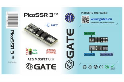 GATE PicoSSR 3 MOSFET - Detail Image 3 © Copyright Zero One Airsoft