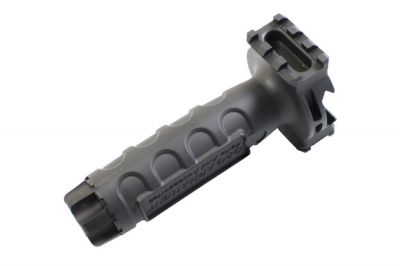 G&G ABS Vertical Grip with Side Rails for RIS (Black) - Detail Image 2 © Copyright Zero One Airsoft