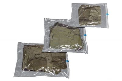 Highlander Zip Lock Storage Bags Pack of 3 - Detail Image 1 © Copyright Zero One Airsoft