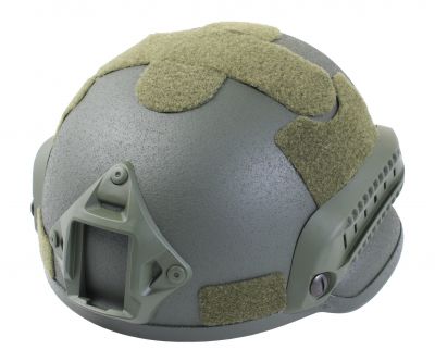MFH ABS MICH 2002 Helmet (Olive) - Detail Image 2 © Copyright Zero One Airsoft