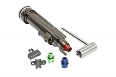 RA-TECH Aluminium Nozzle with Magnetic Locking NPAS Set for WE SCAR - Detail Image 1 © Copyright Zero One Airsoft