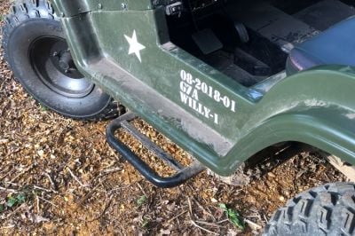 Willy's Jeep (200cc) - Detail Image 9 © Copyright Zero One Airsoft