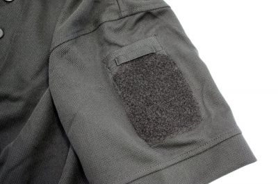 Viper Tactical Polo Shirt (Black) - Size Medium - Detail Image 3 © Copyright Zero One Airsoft