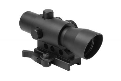 NCS 1x32 Blue/Green/Red Illuminating Multi Reticule Scope with QD Mount - Detail Image 1 © Copyright Zero One Airsoft