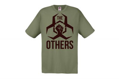 ZO Combat Junkie Special Edition NAF 2018 'The Others' T-Shirt (Olive) - Detail Image 4 © Copyright Zero One Airsoft