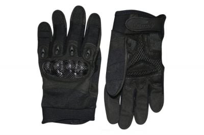 Viper Elite Gloves (Black) - Size Large - Detail Image 1 © Copyright Zero One Airsoft
