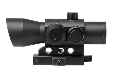 NCS 1x32 Blue/Green/Red Illuminating Multi Reticule Scope with QD Mount - Detail Image 4 © Copyright Zero One Airsoft