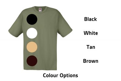 ZO Combat Junkie Special Edition NAF 2018 'Checklist' T-Shirt (Olive) - Detail Image 5 © Copyright Zero One Airsoft
