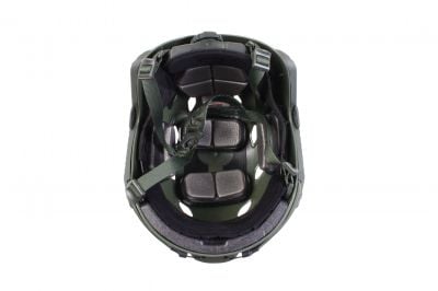MFH ABS Fast Para Helmet (Olive) - Detail Image 8 © Copyright Zero One Airsoft