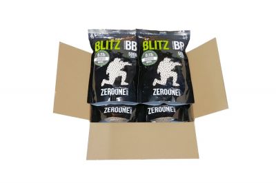 ZO Blitz BB 0.23g 5000rds (White) Box of 10 (Bundle) - Detail Image 1 © Copyright Zero One Airsoft