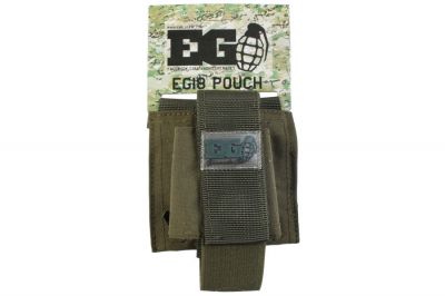 Enola Gaye MOLLE EG18 Pouch for 55mm Grenades (Olive) - Detail Image 3 © Copyright Zero One Airsoft