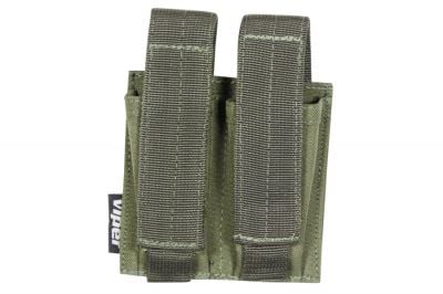 Viper MOLLE Double Pistol Mag Pouch (Olive)
