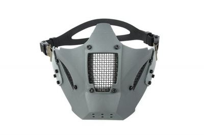 TMC Half Face Mask with Fast Helmet Adaptors (Foliage Green) - Detail Image 2 © Copyright Zero One Airsoft