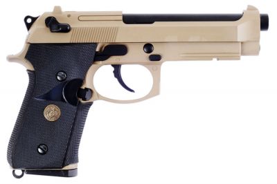 WE GBB M9A1 (Tan) - Detail Image 2 © Copyright Zero One Airsoft