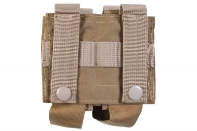 Enola Gaye MOLLE Deuce Pouch for 40mm Grenades (Tan) - Detail Image 2 © Copyright Zero One Airsoft