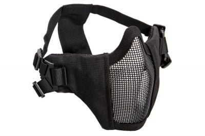 ASG Padded Mesh Mask (Black) - Detail Image 1 © Copyright Zero One Airsoft