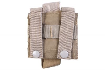 Enola Gaye MOLLE EG18 Pouch for 55mm Grenades (Tan) - Detail Image 1 © Copyright Zero One Airsoft