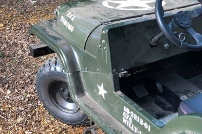 Willy's Jeep (200cc) - Detail Image 10 © Copyright Zero One Airsoft