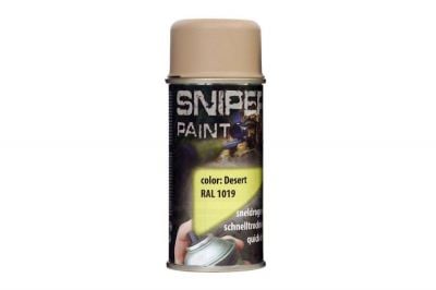Fosco Sniper Spray Paint 150ml (Desert) - Detail Image 1 © Copyright Zero One Airsoft