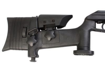 King Arms Gas Blaser R93 Tactical II (Black) - Detail Image 9 © Copyright Zero One Airsoft