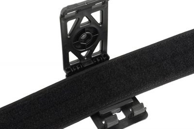 Amomax Belt Clip for Rigid Polymer Holster (Black) - Detail Image 2 © Copyright Zero One Airsoft