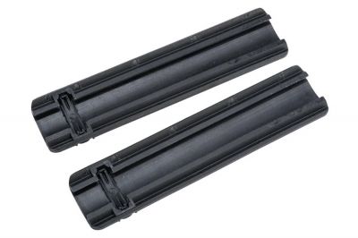 DYTAC 6" Polymer Rail Covers (Black) - Detail Image 1 © Copyright Zero One Airsoft