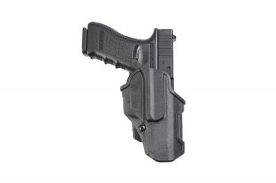 BlackHawk T-Series L2C Holster for Glock 17 Right Hand (Black) - Detail Image 5 © Copyright Zero One Airsoft