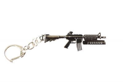 ZO Key Chain "M16 with M203" - Detail Image 1 © Copyright Zero One Airsoft