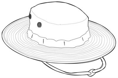 Tru-Spec U.S. BDU Bush Hat (Desert Tri-Colour) - Size Small 7" - Detail Image 2 © Copyright Zero One Airsoft