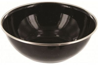 Highlander Deluxe Enamel Bowl (Black) - Detail Image 1 © Copyright Zero One Airsoft