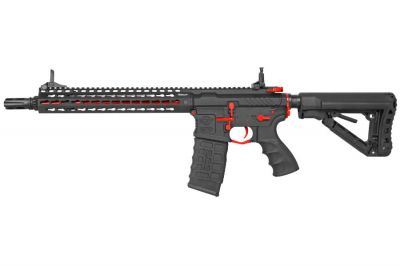 G&G Combat Machine AEG CM16 SR-XL with ETU (Black / Red)