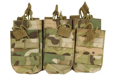 Viper MOLLE Quick Release Stacked Triple Mag Pouch (MultiCam) - Detail Image 1 © Copyright Zero One Airsoft