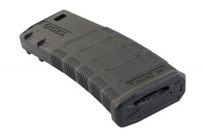 King Arms AEG Mag for M4 TWS Style 370rds - Detail Image 1 © Copyright Zero One Airsoft