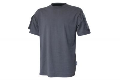 Viper Tactical T-Shirt Titanium (Grey) - Size 2XL - Detail Image 1 © Copyright Zero One Airsoft