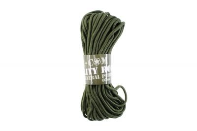 Mil-Com 5mm ParaCord, 15m (Olive) - Detail Image 1 © Copyright Zero One Airsoft