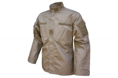 Viper Combat Shirt (Coyote Tan) - Size Small - Detail Image 1 © Copyright Zero One Airsoft